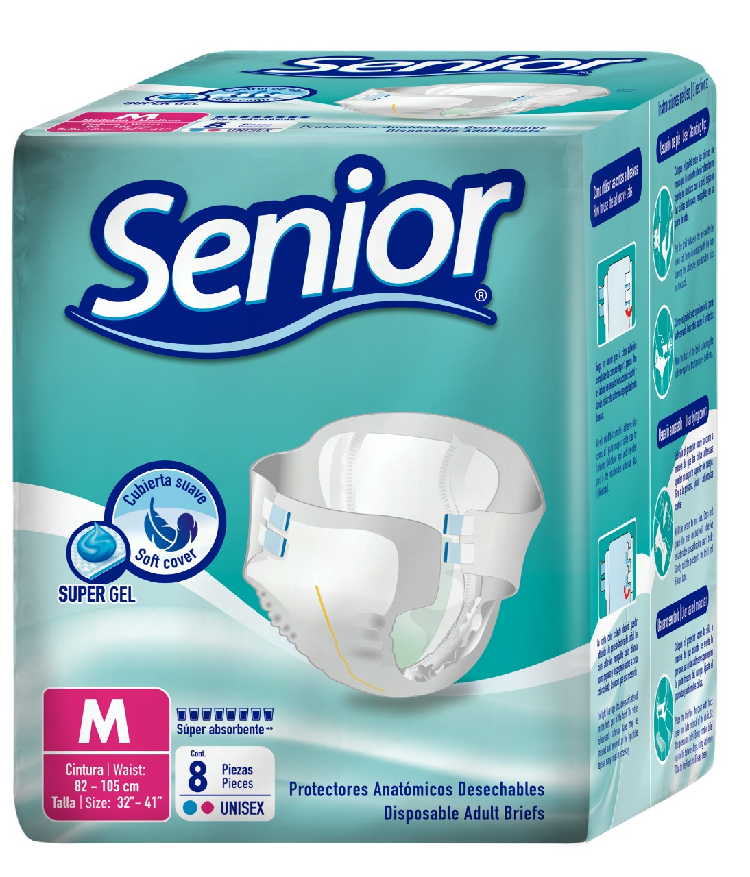 SENIOR PAÑAL PARA ADULTO MEDIANO
