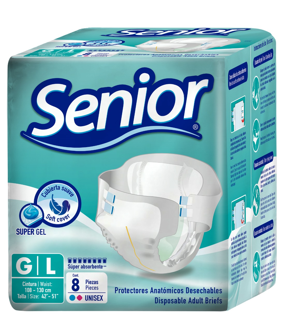 SENIOR PAÑAL PARA ADULTO GRANDE