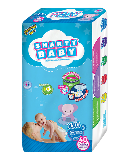 SMARTY BABY PAÑAL PARA BEBE