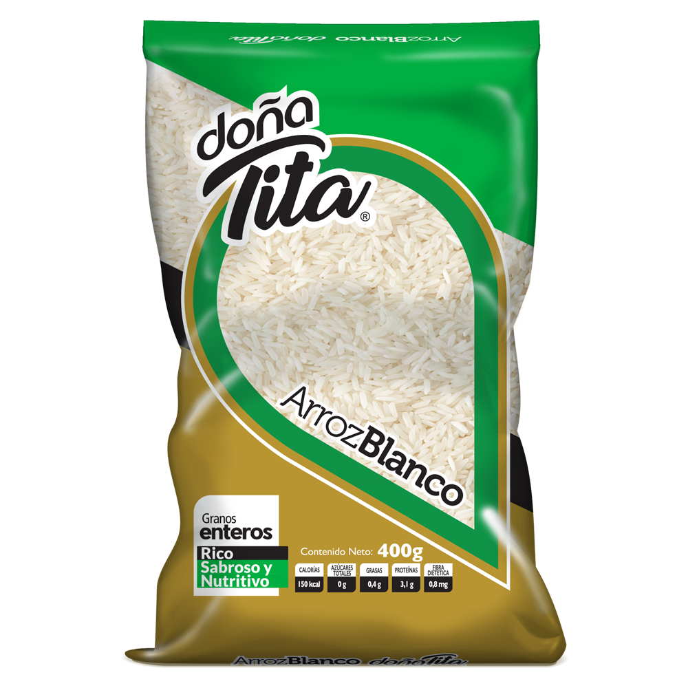 DOÑA TITA ARROZ BLANCO BOLSA 400G