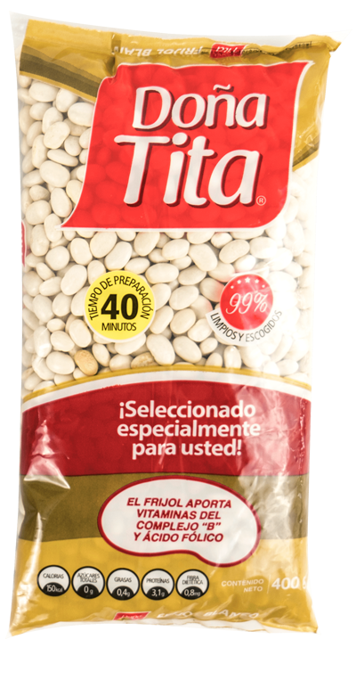 DOÑA TITA FRIJOL BLANCO BOLSA 400G