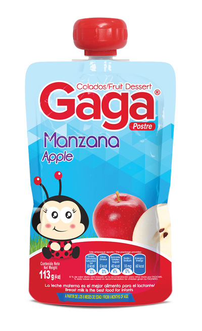 GAGA COMPOTA MANZANA