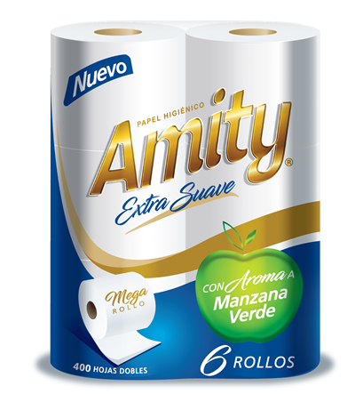 AMITY PAPEL HIGIÉNICO H/D 400H