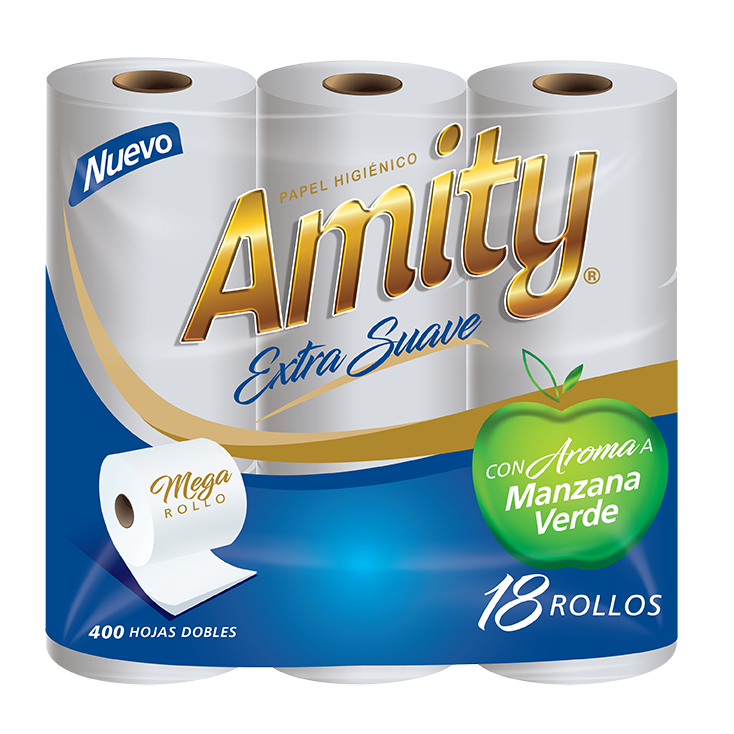 AMITY PAPEL HIGIÉNICO H/D 400H