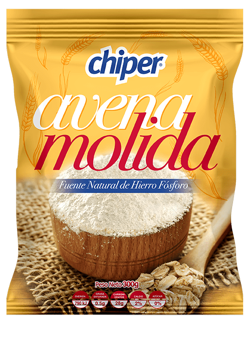 CHIPER AVENA  MOLIDA BOLSA 300G