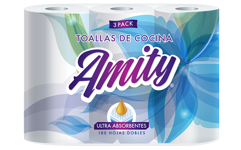 TOALLA D/COCINA AMITY BLANCA 60H/D