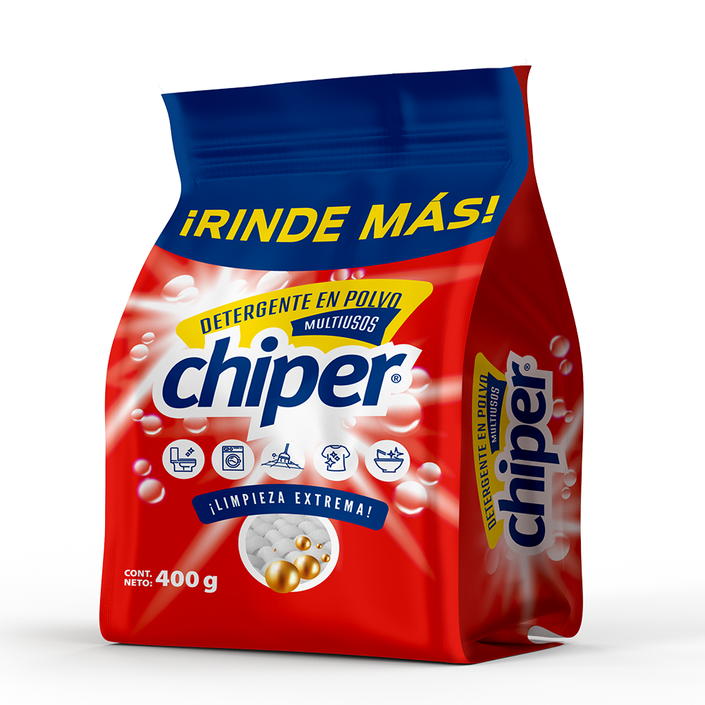 DETERGENTE EN POLVO MULTIUSOS CHIPER