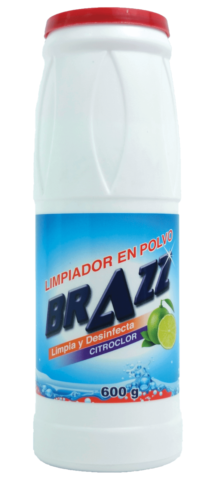 BRAZZ LIMPIADOR EN POLVO BOTE 600G