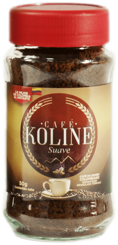 KOLINE CAFÉ INSTANTÁNEO SUAVE FRASCO 50G